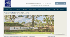 Desktop Screenshot of lakecarltonarms.com